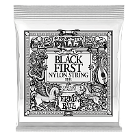 Ernie Ball 1511 1-я струна для классической гитары Ernesto Palla. Черный нейлон, калибр .028