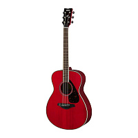 Yamaha FS820RR акустическая гитара, цвет Ruby Red