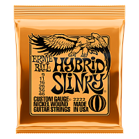 Ernie Ball 2222 струны для электрогитары Nickel Wound Hybrid Slinky, 9-11-16-26-36-46
