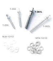 Pearl T-061L/6  барабанные винты М5,8 х 47 мм (6 шт. в уп.)