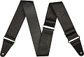 FENDER Tooled Leather Guitar Strap 2" Black гитарный ремень, кожа, цвет черный