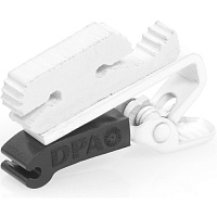 DPA SCM0008-W держатель-прищепка для двух петличных микрофонов, белый