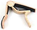DUNLOP 83 CM Acoustic Trigger Curved Maple Каподастр для вестерн-гитары, изогнутый, клен