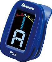 IBANEZ PU3-BL CLIP TUNER гитарный хроматический тюнер-клипса