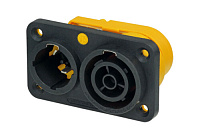 Neutrik NAC3PX панельный разъем PowerCon TRUE1, штекер/гнездо, 16A/250В