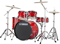 Yamaha RDP2F5HR ударная установка из 5-ти барабанов, цвет Hot Red, без стоек
