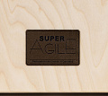 SCHLAGWERK CP580 Кахон серии Super Agile, Silver Lining, 50 см, двухсторонний