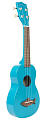 KALA MK-SS/BLU MAKALA SHARK, SOPRANO UKULELE, MAKO BLUE укулеле сопрано, цвет голубой