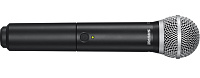 SHURE BLX2/PG58 M17 662-686 MHz ручной передатчик для радиосистем с капсюлем динамического микрофона Shure PG58