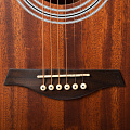 ROCKDALE Aurora D6 ALL-MAH Satin акустическая гитара, дредноут, копрус из махагони, цвет натуральный, сатиновое покрытие