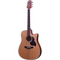 CRAFTER DE-7/NC электроакустическая гитара, цвет натуральный