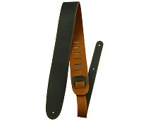 Perri's P25BL-6626 Ремень для гитары, двусторонний. Серия Leather and Suede Straps