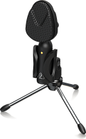 Behringer BV4038 винтажный конденсаторный USB-микрофон, суперкардиоидный, диафрагма 14 мм, 50-17000 Гц, SPL 132 дБ, стойка и держатель в комплекте