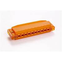 HOHNER Translucent Orange (M1110O) губная гармоника детская, цвет прозрачный оранжевый