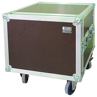 PROAUDIO A8UW  Рэковый кейс, 2 съёмн. крышки, 8U, 4 колеса, 2 ручки, 4 замка