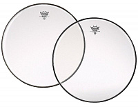 REMO BD-0312-00- DIPLOMAT 12'' CLEAR однослойный прозрачный пластик