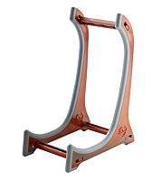 K&M 15550-000-98 стойка для скрипки и укулеле, пластик под дерево 