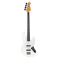 ROCKDALE Stars JB Bass White бас-гитара типа джаз бас, цвет белый