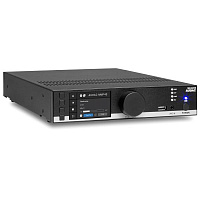 AUDAC MFA208 Компактный цифровой микшер-усилитель. Мощность (4 Ом): 2 x 40 Вт. Мощность в режиме Bridge (70/100 В): 1 x 80 Вт
