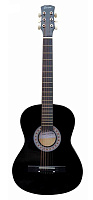 TERRIS TF-3802A BK акустическая гитара, 38", цвет чёрный