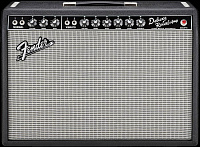 FENDER '65 DELUXE REVERB 22 WATTS/1-12' JENSEN 7 BLACK TOLEX гитарный ламповый усилитель, 22 Ватта, 8 Ом, динамик 1-12' Jensen® C-12K, 2 канала, ламповый ревер и вибрато, лампы 4х2AX7, 2х12AT7, 2х6V6, 1х5AR4 RectifierTube, 2-кнопочный футсвитч, виниловое