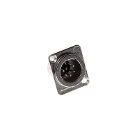 AVCLINK C5MD-LX Разъем XLR панельный, 5 контактов, штекер, тип D