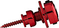 FENDER Infinity Strap Locks (Red) стреплоки, цвет красный