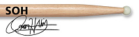 VIC FIRTH SOH  барабаннные палочки Omar Hakim, круглый нейлоновый наконечник, материал - гикори, длина 16", диаметр 0,585"