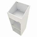 Glorious Record Rack 330 White стойка для виниловых пластинок, вместимость до 330 штук, цвет белый