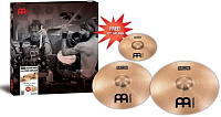 MEINL MCS1618-10S  комплект тарелок MCS Crash-pack, включает в себя MCS16MC, MCS18MC   MCS10S бесплатно, сплав бронзы B8