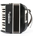 HOHNER XS (A2931)  кнопочный аккордеон, гриф C, Adult, цвет серый и белый, с чехлом