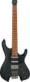 IBANEZ Q54-BKF безголовая электрогитара, 6 струн, SSH, цвет черный