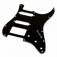 Hosco H-SC-B3P-3 Пикгард Strat-style, modern, HSS, черный, трехслойный (ВWB), ПВХ