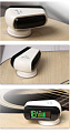 CHERUB ST-730 YL WH  цифровой хроматический тюнер на присоске, цветной ЖК дисплей, цвет желтый с белым