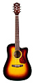 GUILD D-140CE ATB электроакустическая гитара формы дредноут с вырезом, топ - массив ели, корпус - массив махагони, цвет санбёрст