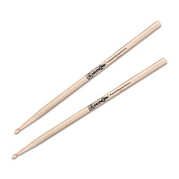 HUN 5A Hickory Series, Barrel tip барабанные палочки, орех, деревянный наконечник