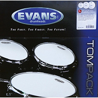 EVANS ETP-G1CTD-F набор пластиков 10",12",14" Genera G1 Coated, однослойные, с напылением