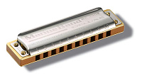 HOHNER Marine Band Deluxe 2005/20 Ab (M200509) - губн. гармоника - Richter Classic, корпус дерево