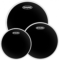 EVANS ETP-CHR-R Набор пластиков Rock 10",12",16" серия Black Chrome