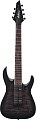 JACKSON JS Series Dinky™ Arch Top JS22Q-7 DKA HT, Amaranth Fingerboard, Transparent Black Burst электрогитара, цвет черный берст