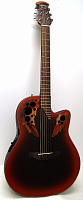 OVATION CE44-RRB Celebrity Elite Mid Cutaway Reversed Redburst электроакустическая гитара