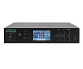DSPPA MP-2715 Микшер-усилитель. 6 зон. Мощность 150 Вт/70 В. Программируемый таймер. Плеер МР3 (USB/SD), AM/FM тюнер. Сенсорный дисплей 4,3". 1 микр. вход, 1 AUX вход, 1 AUX выход. Размер 418х338х88 мм
