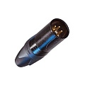 Neutrik NC4MXX-B кабельный разъем XLR папа 4 контакта
