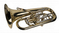 Sebastian SEP-1104  Эуфониум профессиональный, строй Bb, 4 компенсированных (3+1) клапана, покрытие лак, раструб 299,5 мм, мензура 15 мм, 2 сливных клапана, кейс и мундштук в комплекте