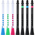 NUVO DooD (Black/Pink) блок-флейта DooD, строй С (до), АБС-пластик, цвет чёрный/розовый, в комплекте кейс, таблица аппликатур, крышка мундштука и два язычка NUVO
