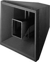 JBL PD743 2-полосная рупорная биамп коаксиальная СЧ/ВЧ АС с прецизионной направленностью, двойная трапеция