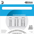 D'ADDARIO EJ73 струны для мандолины, фосфористая бронза, натяжение: Light, калибр 10- 38. Струны снабжены петлей на конце, обеспечивающей универсальность применения.