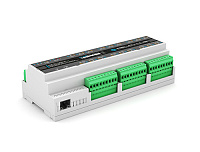 CVGAUDIO RELAY HUB Программируемое IP реле на 18 релейных каналов, TCP/IP, RS485/DMX, web-интерфейс, SHOWBOX mode, корпус на DIN рейку