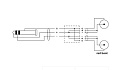 Cordial CFY 3 WCC-LONG кабель джек стерео 3.5 мм - 2 RCA, длина 3 м