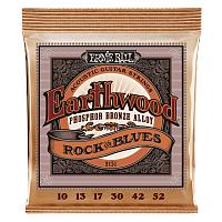 Ernie Ball 2151 струны для акустической гитары Phosphor Hybrid Slinky (10-13-17-30-42-52)